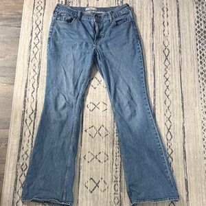 Abercrombie & Fitch Classic Blue Flare Jeans